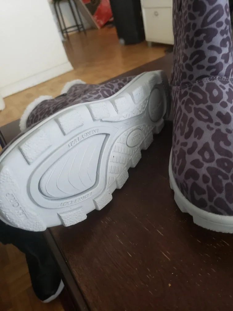 Cheeks US 8.5W Leopard Print Winter Boots image indicator(2)