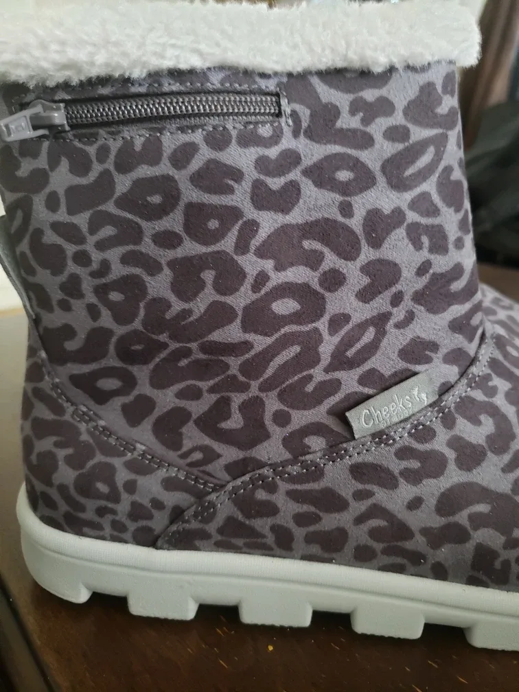 Cheeks US 8.5W Leopard Print Winter Boots image indicator(3)