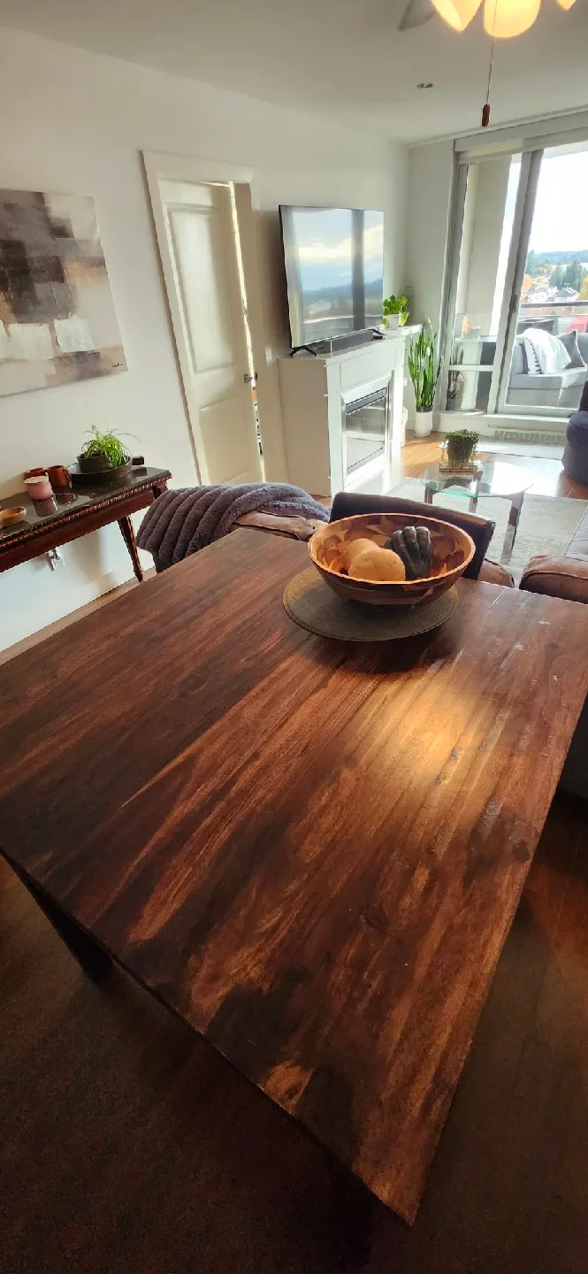 Solid Wood Table – Vintage Style ✨ image indicator(3)