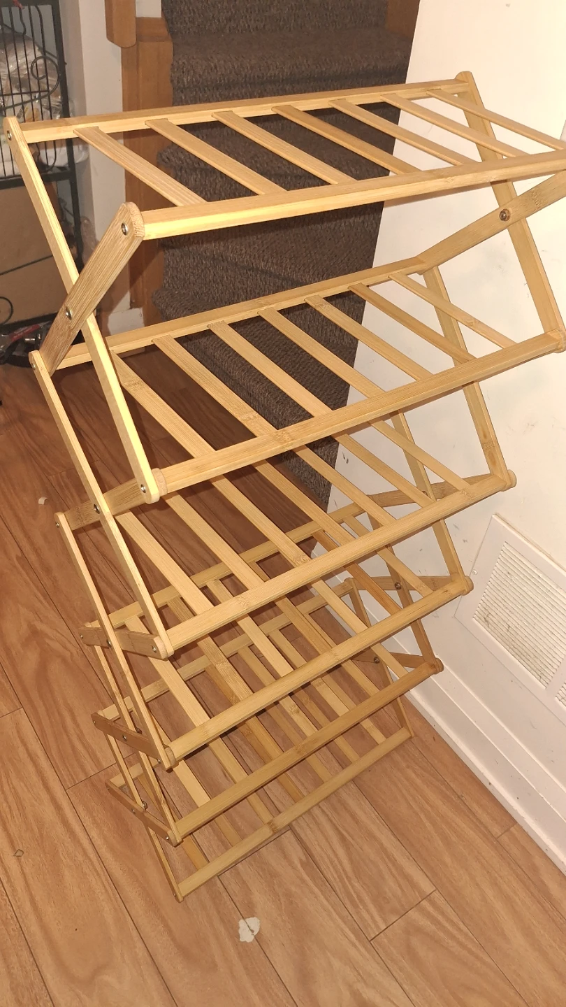 Bamboo Shoe Rack 🥕 - photo 4