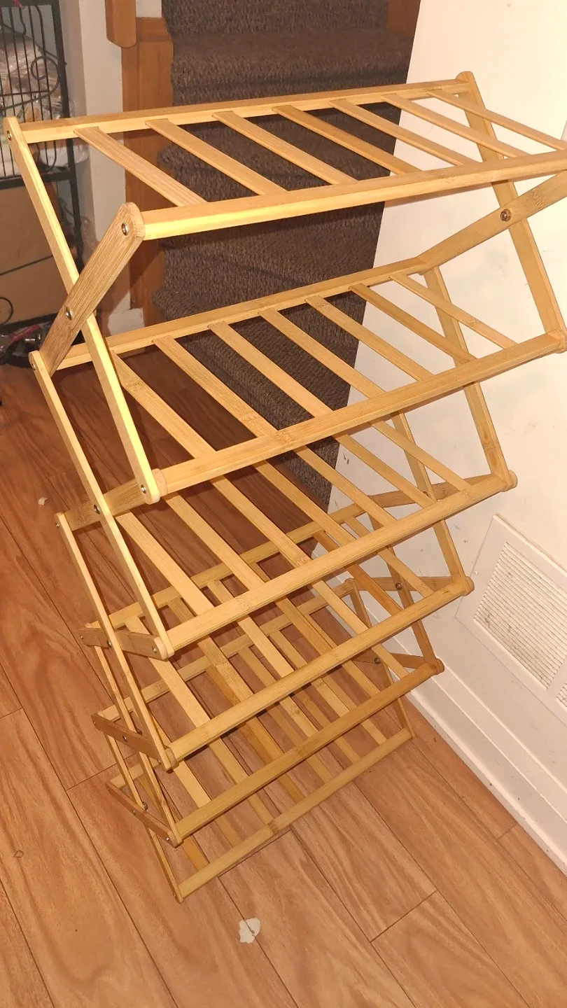 Bamboo Shoe Rack 🥕 image indicator(4)