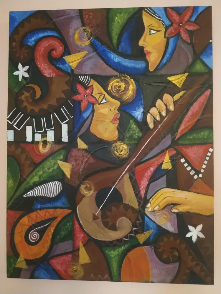 $15 off Abstract 2 Original Painting (24x18 Inches) image indicator(6)