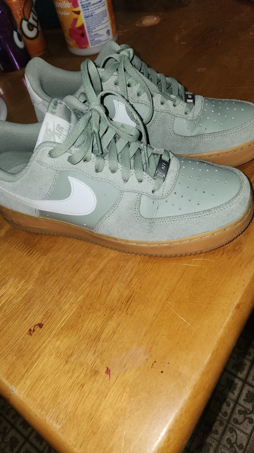 Nike Air Force 1 Low Green Suede