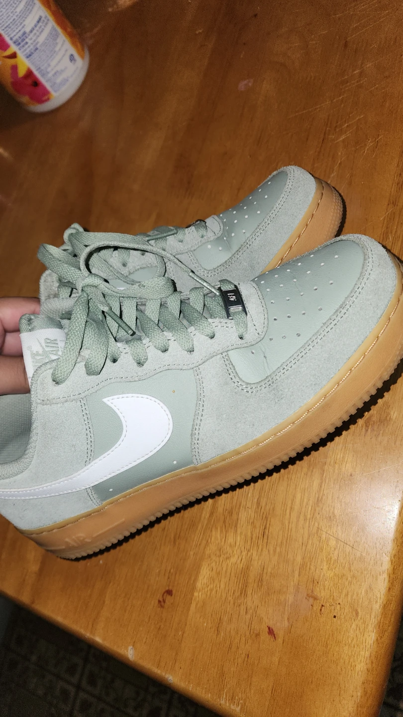 Nike Air Force 1 Low Green Suede - photo 2