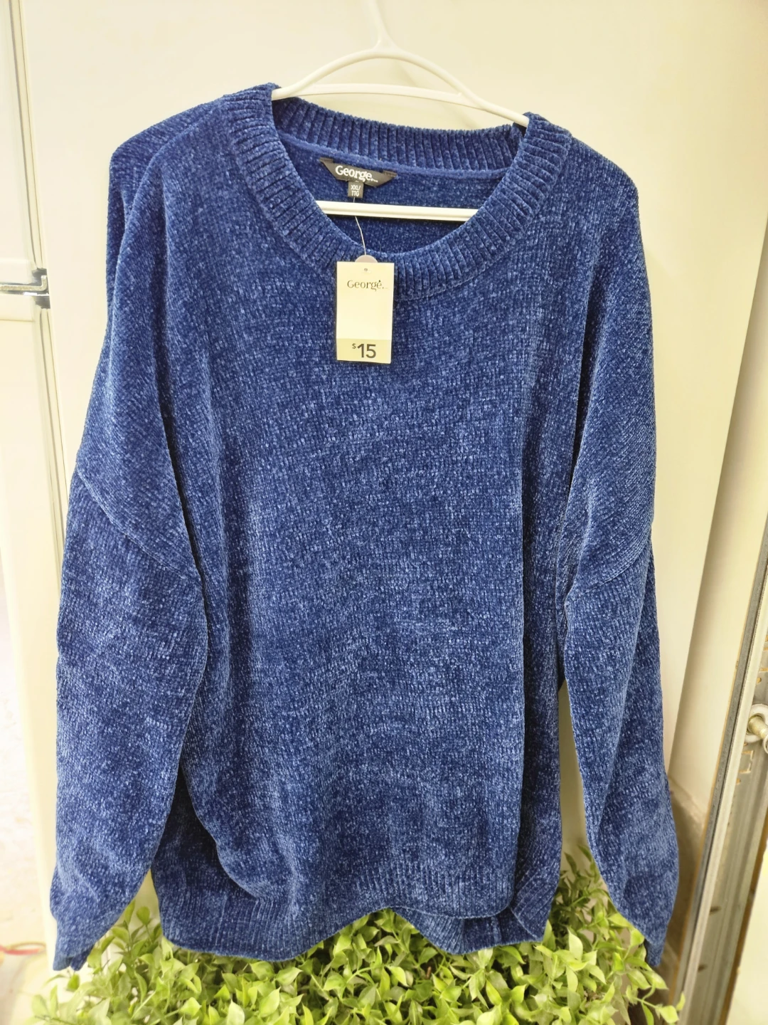 George XXL Blue Sweater -  New