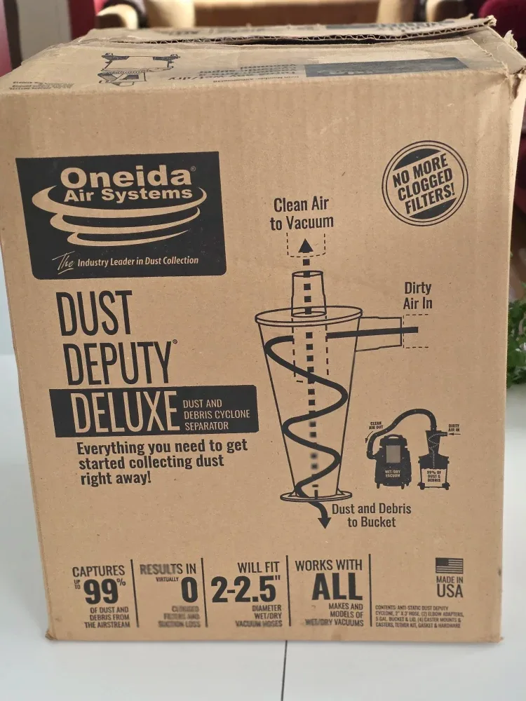 Oneida Air Systems Dust Deputy Deluxe image indicator(2)