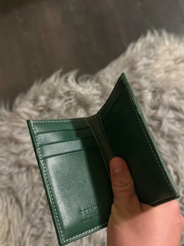 Goyard Green Card Holder with Box image indicator(3)