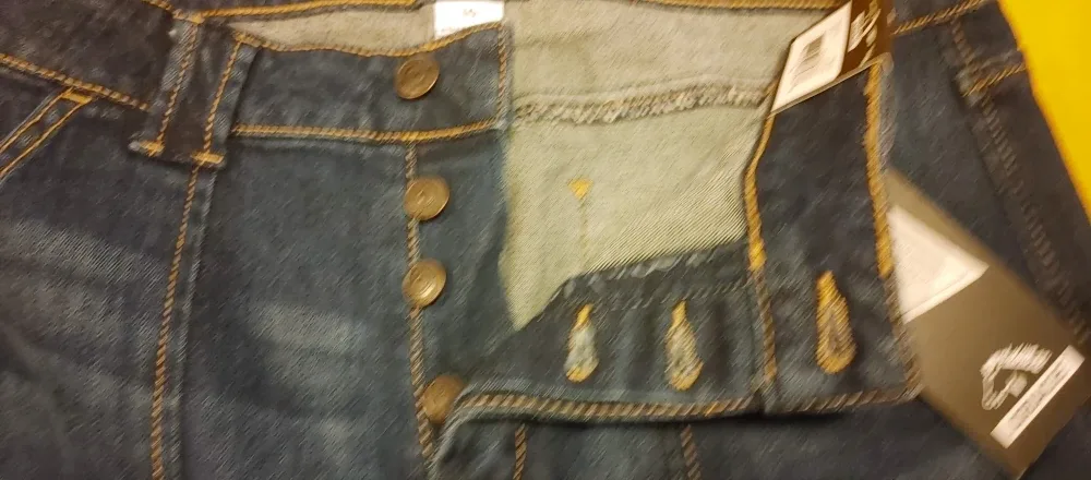 Jordache High Rise Straight Jeans size 10 image indicator(6)