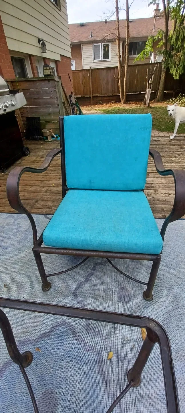 Patio Furniture Set - Teal Cushions image indicator(3)