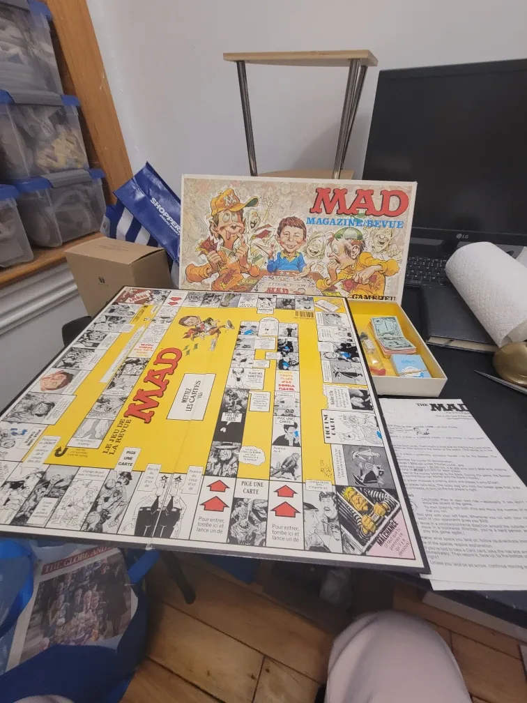 Vintage MAD Magazine Game (1979)