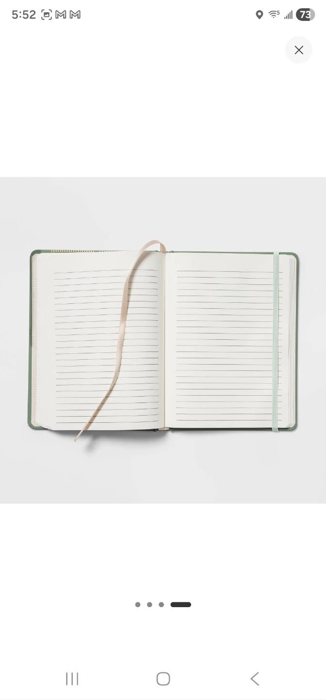 Target Sage Green Notes Journal - photo 2