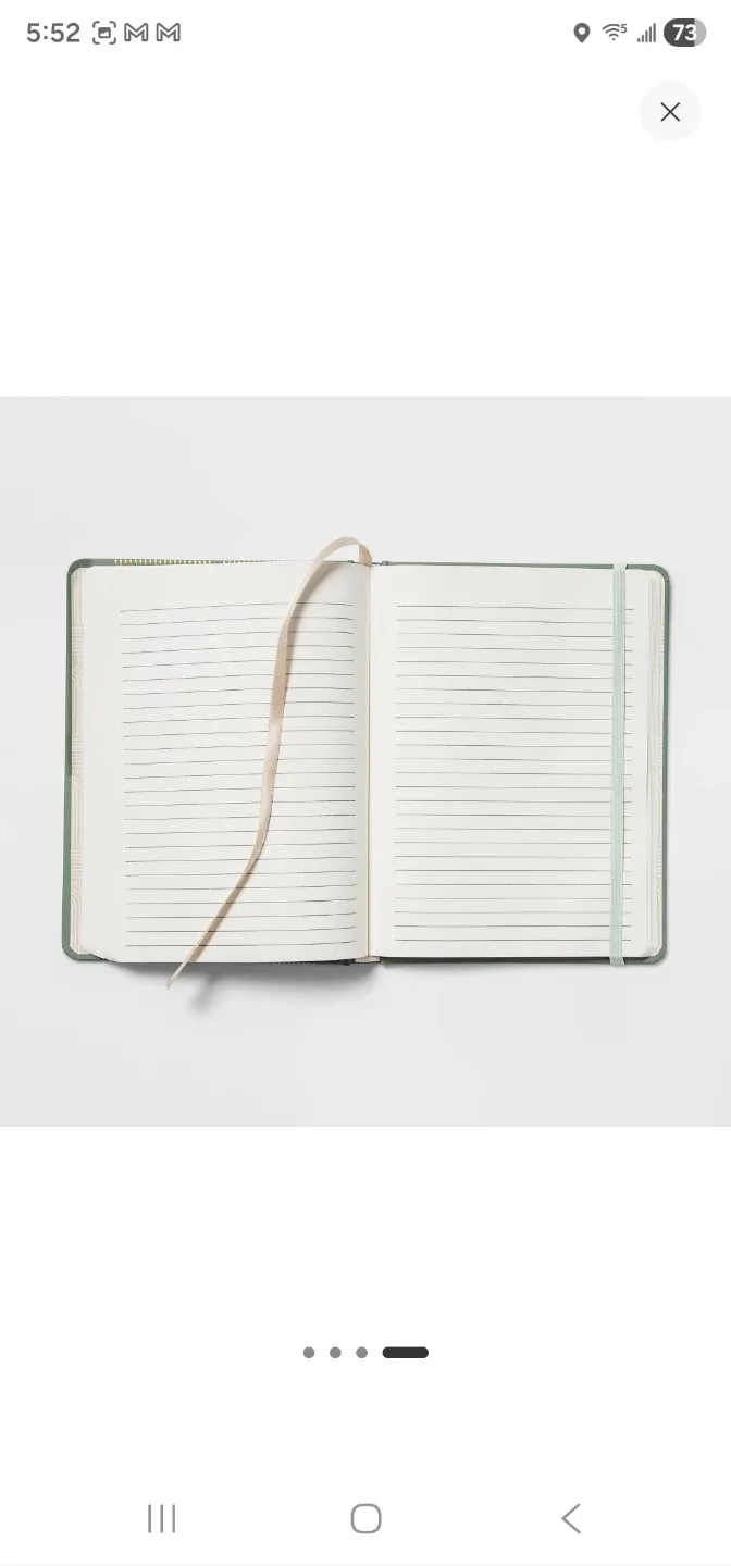 Target Sage Green Notes Journal image indicator(2)