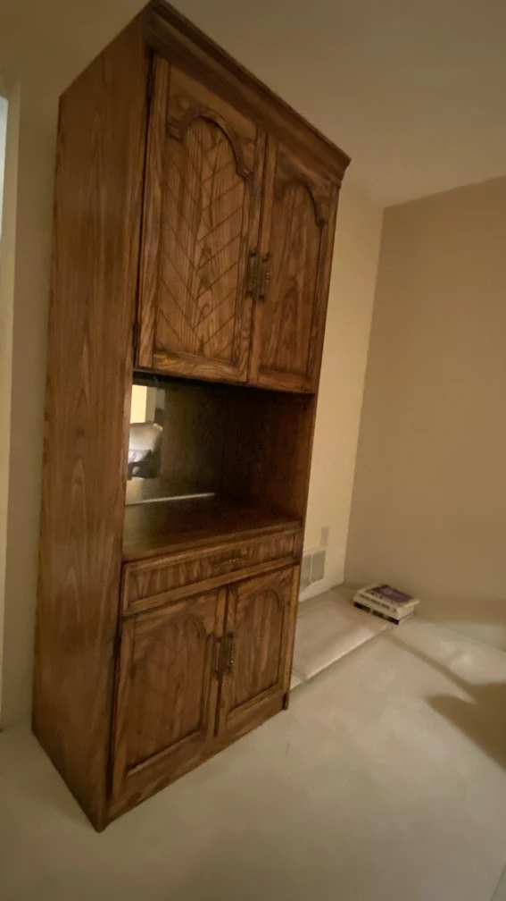 Wooden Hutch Cabinet - photo 3