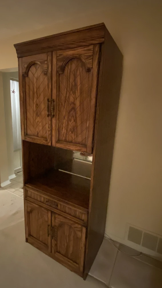 Wooden Hutch Cabinet - photo 4