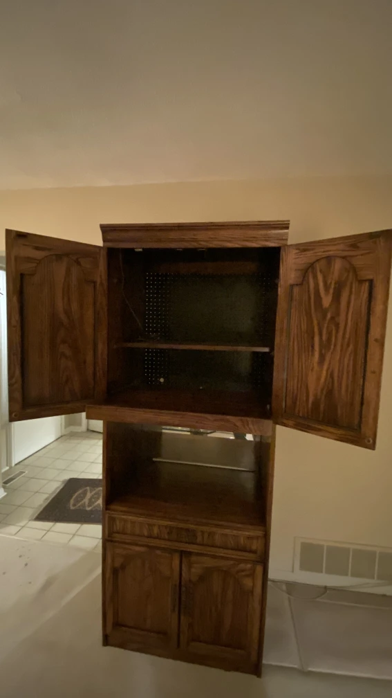 Wooden Hutch Cabinet - photo 5