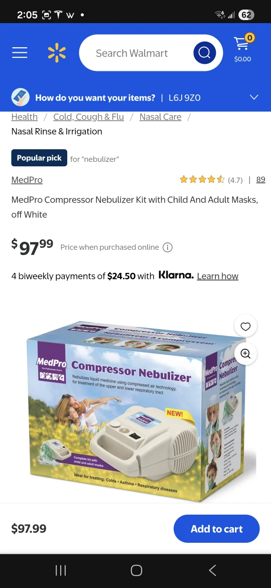 BNIB MedPro Compressor Nebulizer Kit - photo 4