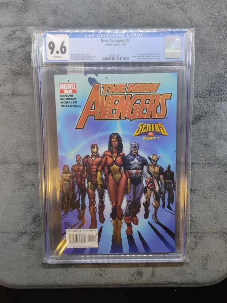 Avengers #7 CBCS 9.6 WHITE PAGES  First Appearance Illuminati