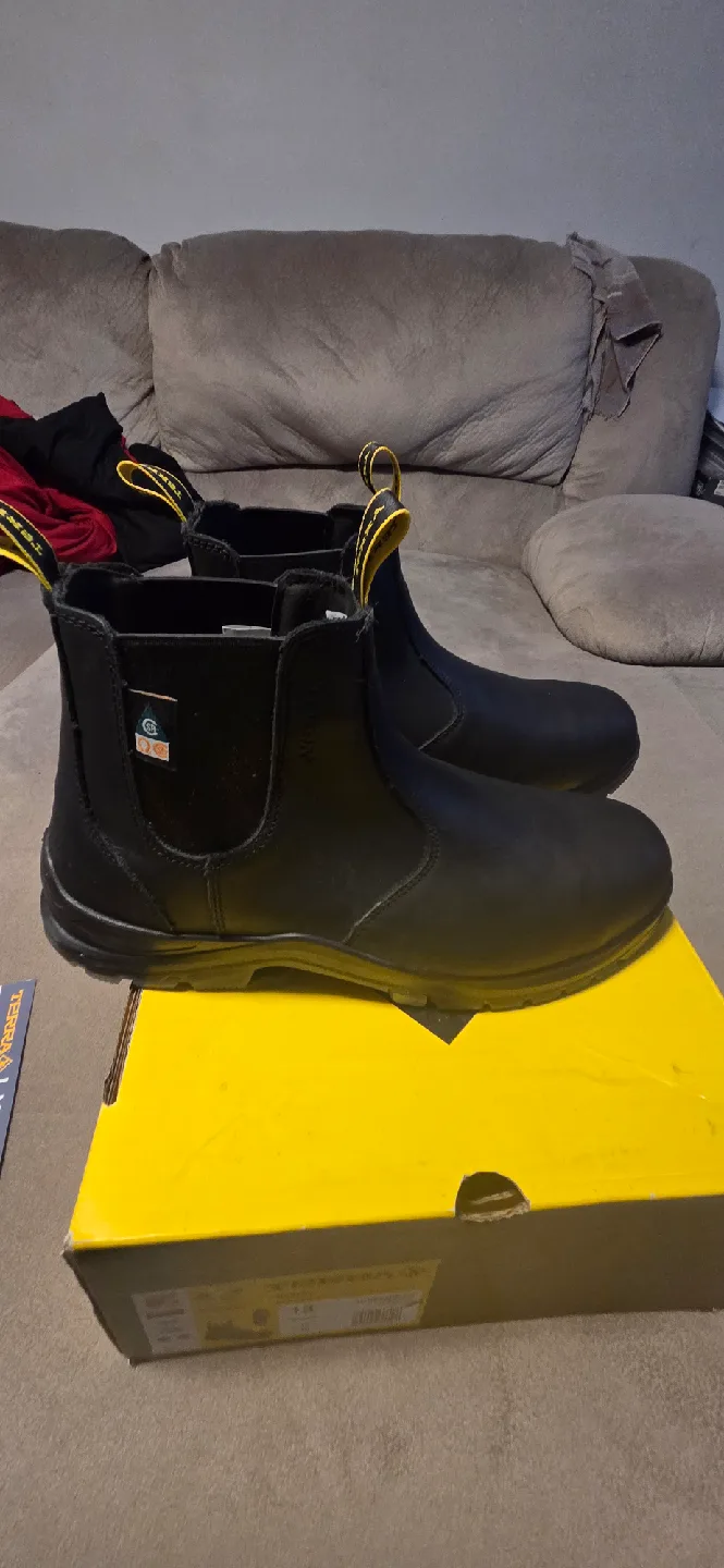 Terra Black Work Boots - Size 13 image indicator(7)