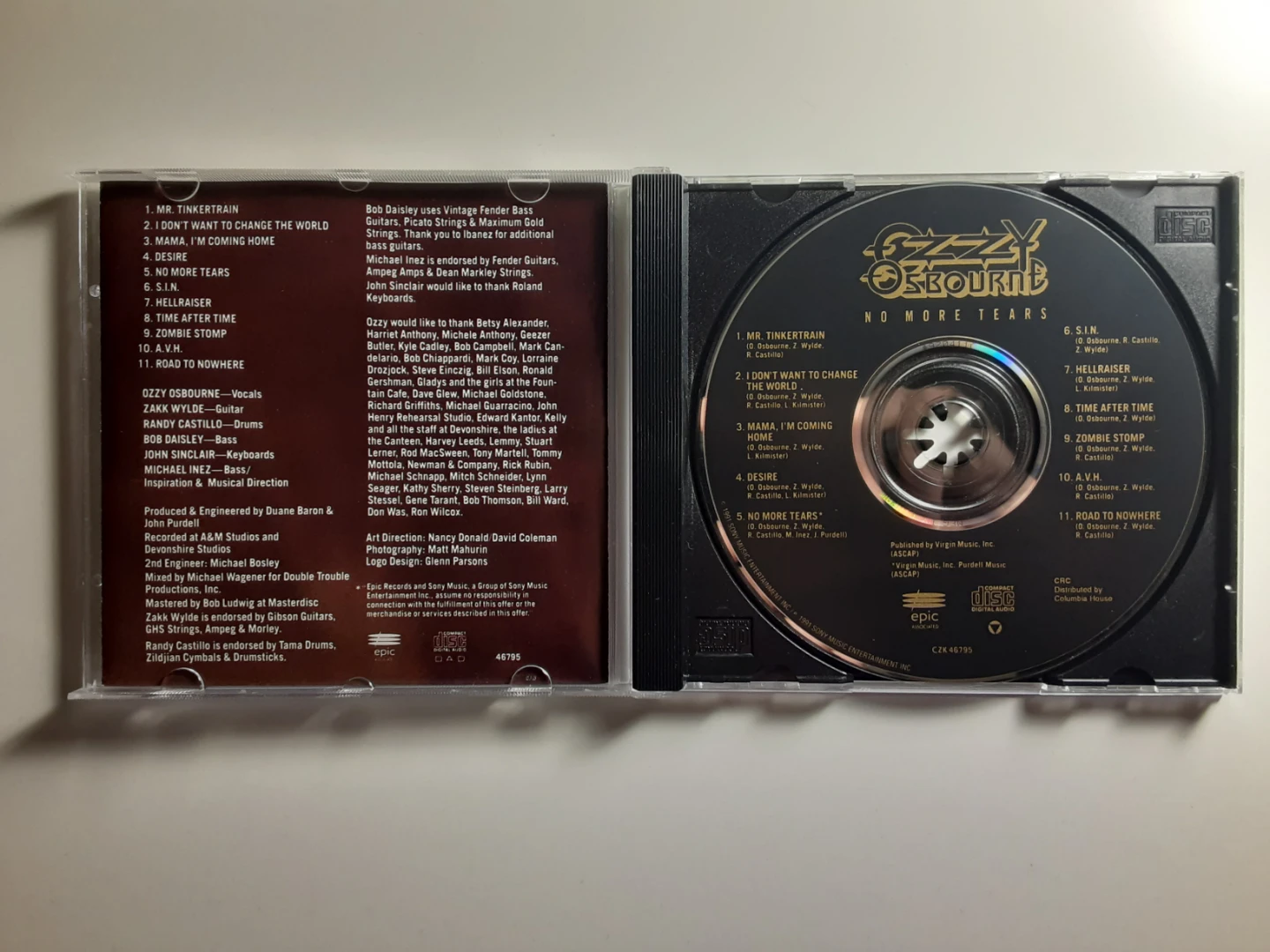 Ozzy Osbourne - No More Tears | CD - photo 2