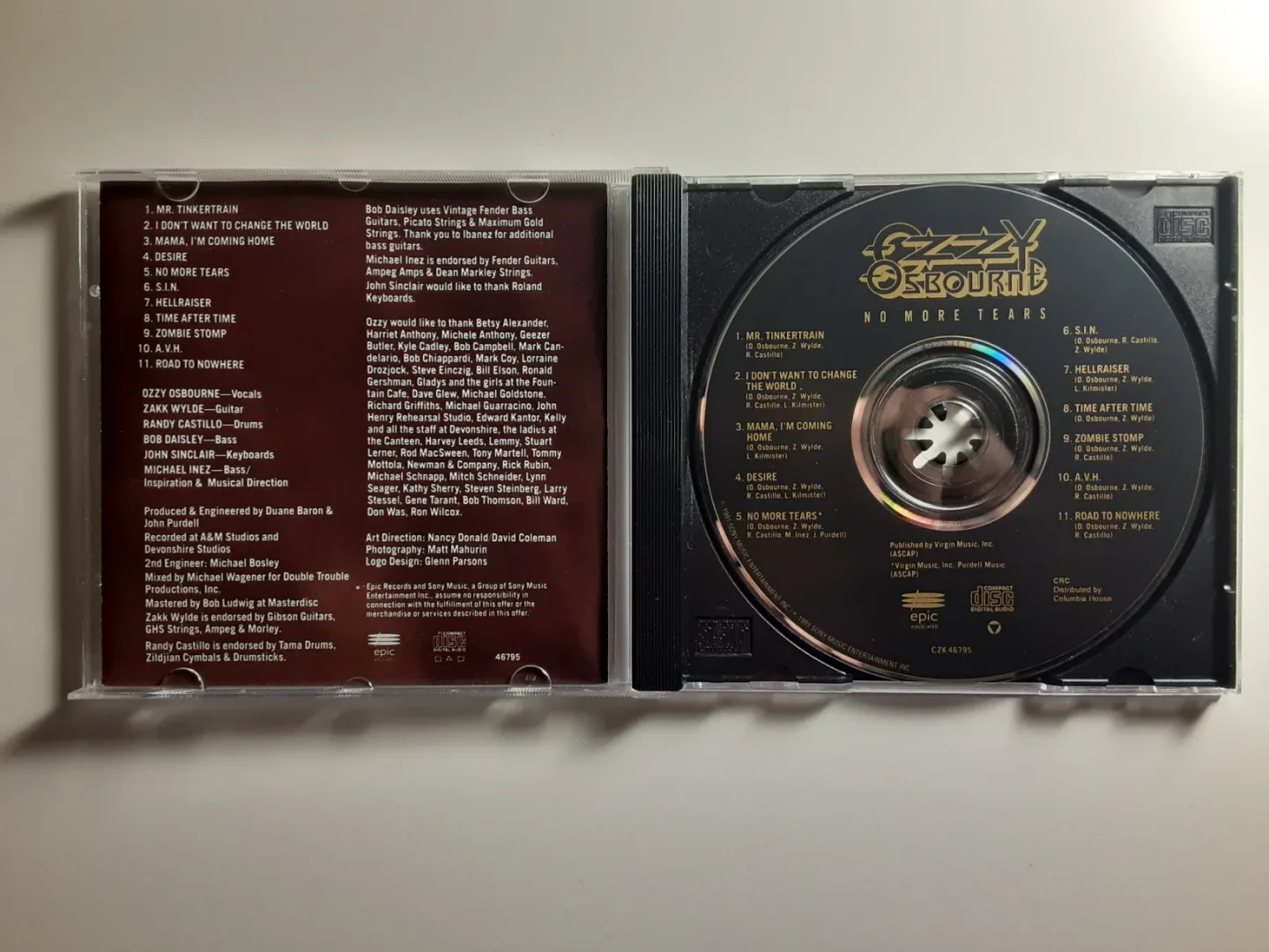 Ozzy Osbourne - No More Tears | CD image indicator(2)