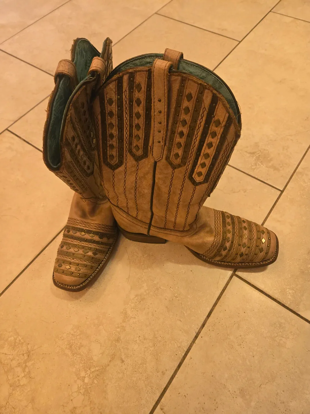 Corral Western Boots, Size 9M