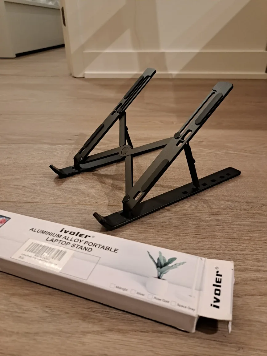 Ivoler Aluminium Alloy Portable Laptop Stand