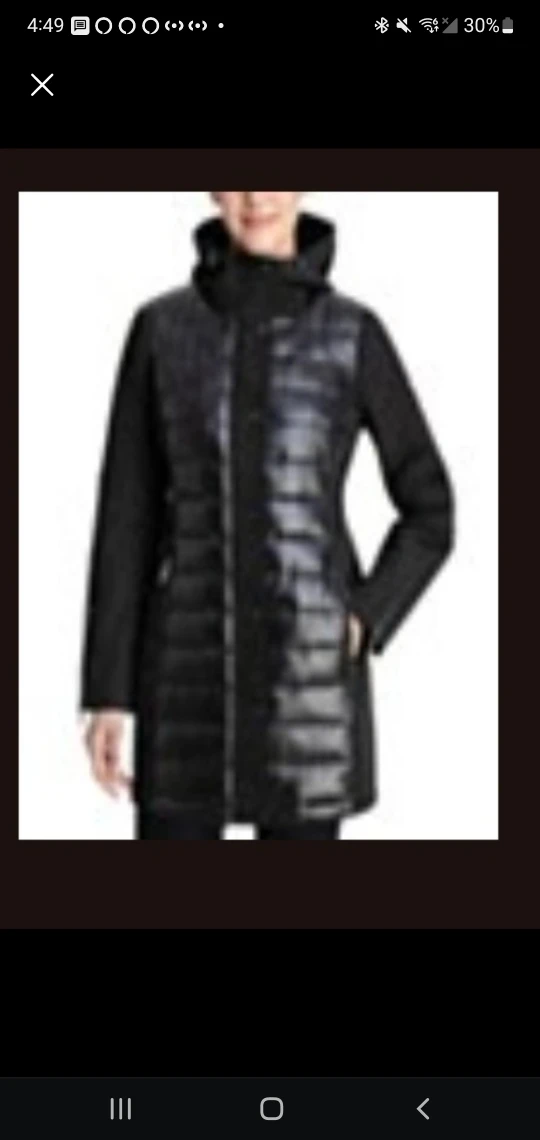 Black Puffer Coat