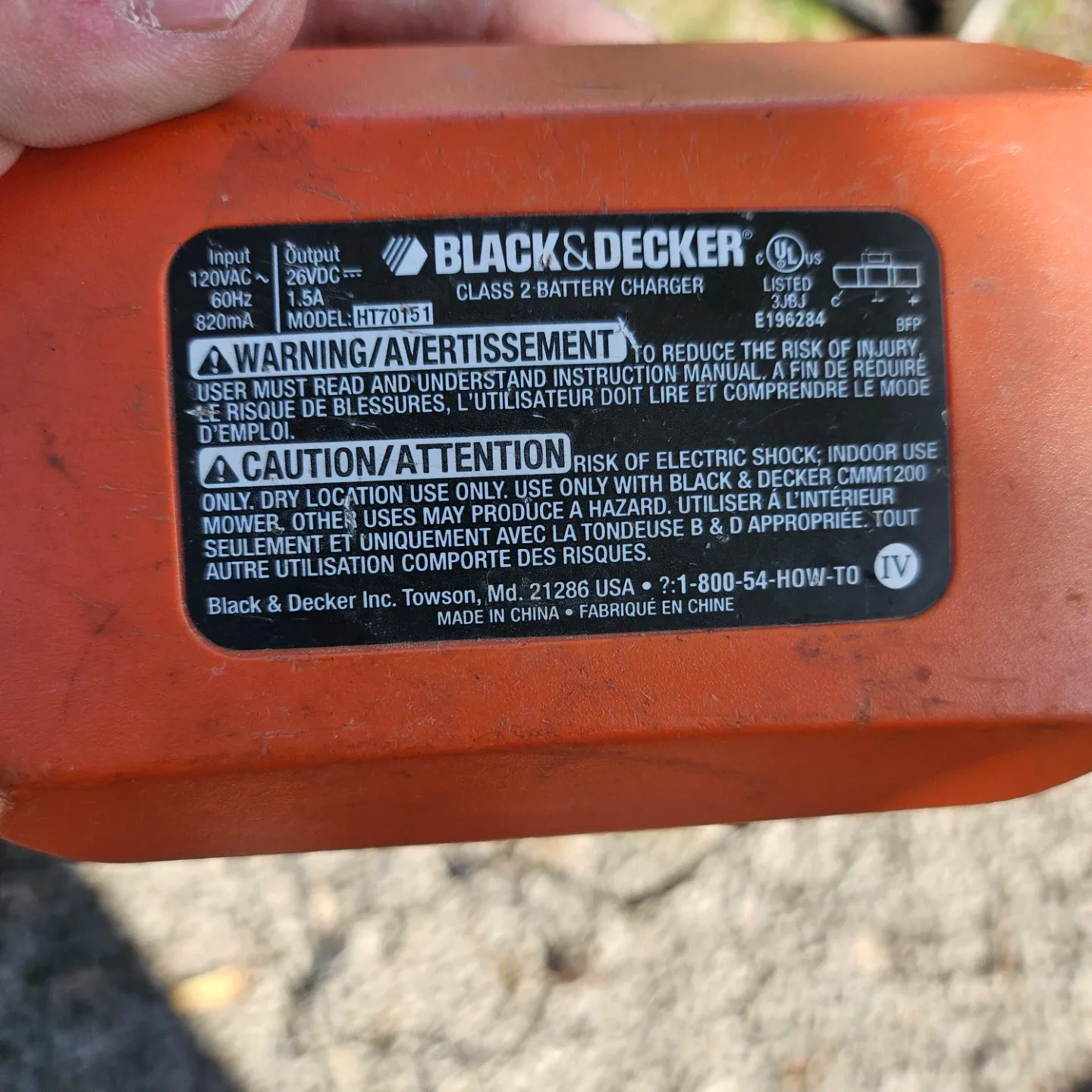 Black & Decker 24V Cordless Lawn Mower image indicator(2)