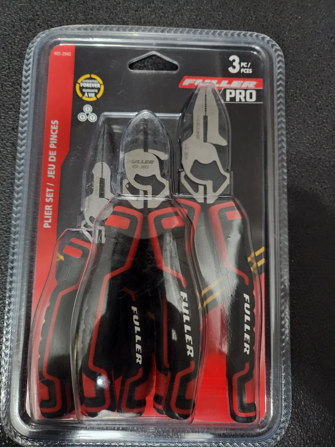 Fuller Pro Plier Set - 3 Piece