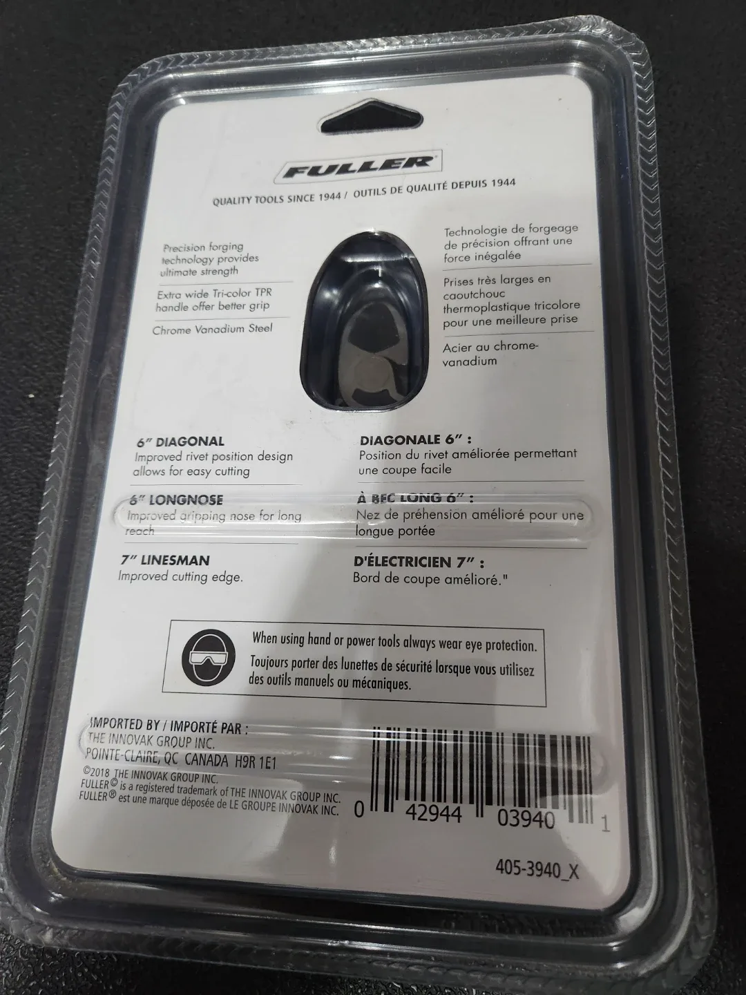 Fuller Pro Plier Set - 3 Piece image indicator(2)