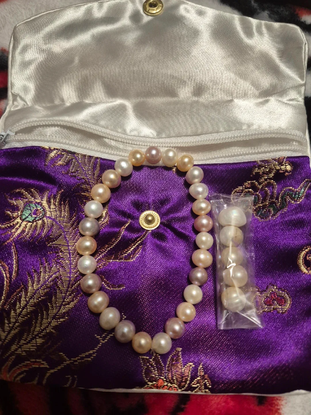 Pearl Bracelet with Extra Pearls