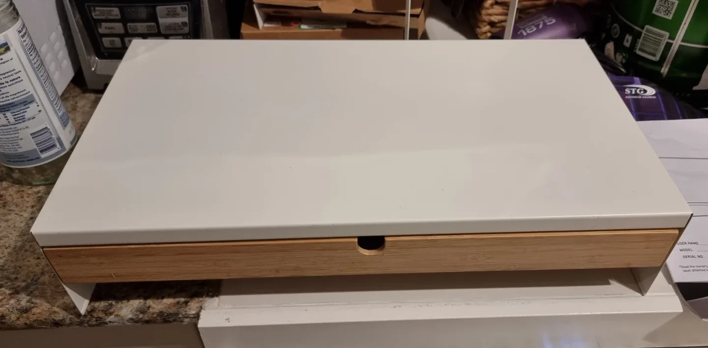 IKEA Bamboo & White Drawer 🥕 image indicator(2)