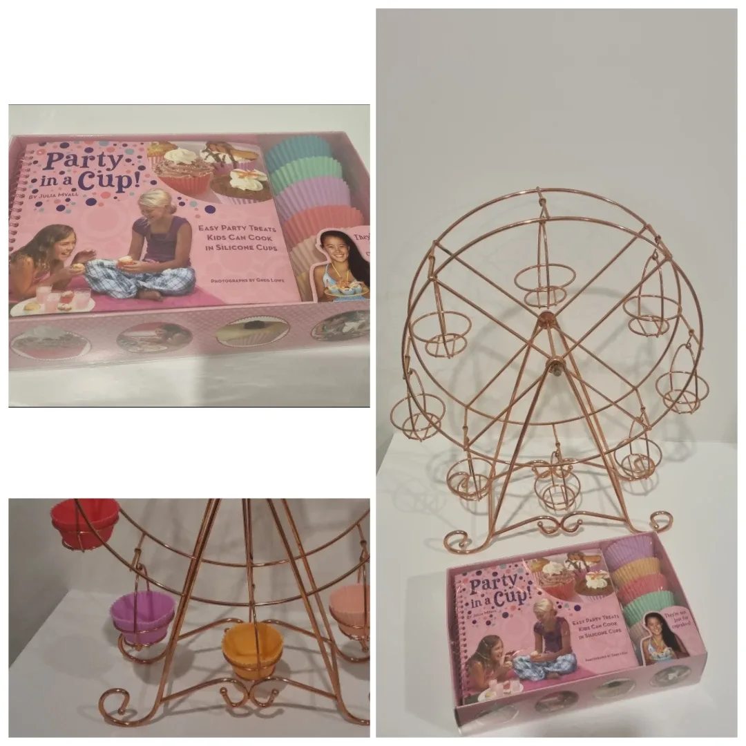 Cupcake Stand & receipe booklet, Ferris wheel
