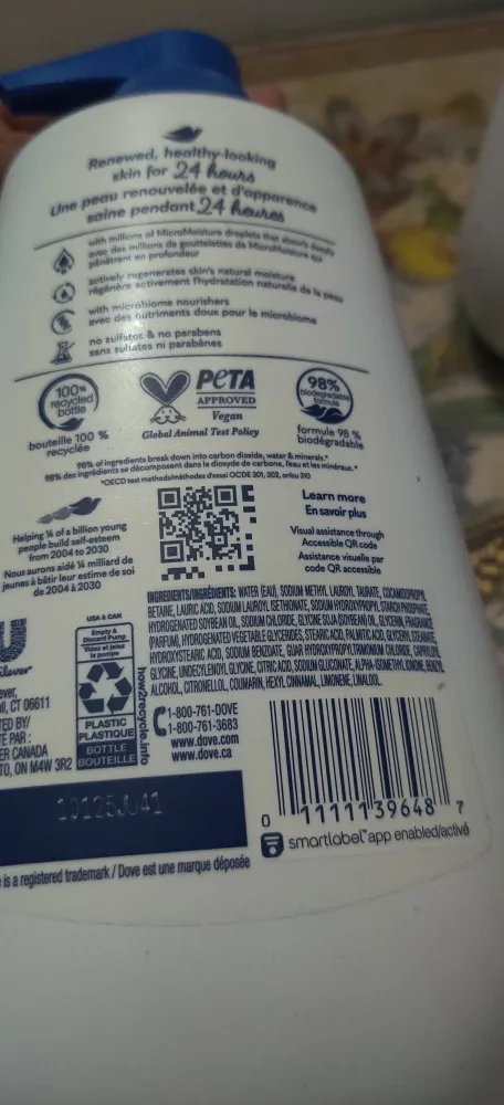 Dove Deep Moisture Body Wash 905 mLx2 image indicator(4)