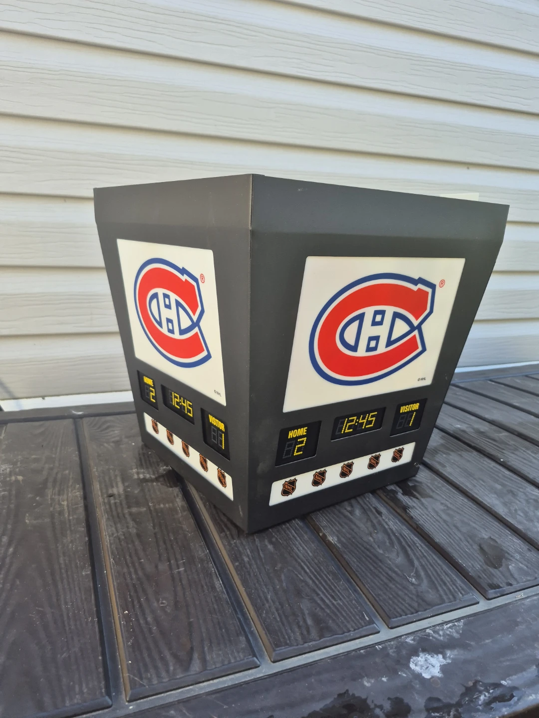 Montreal Canadiens Hockey Lamp