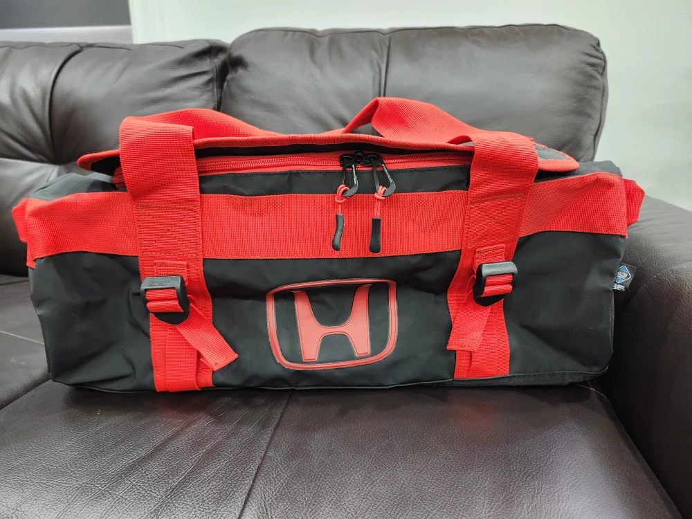 Honda Driving Excellence Duffle Bag - Black/Red