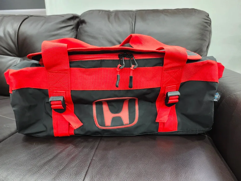 Honda Driving Excellence Duffle Bag - Black/Red