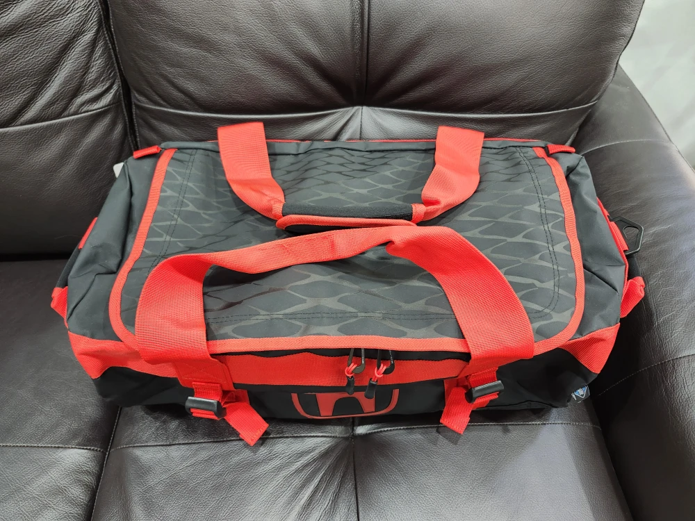 Honda Driving Excellence Duffle Bag - Black/Red - photo 5