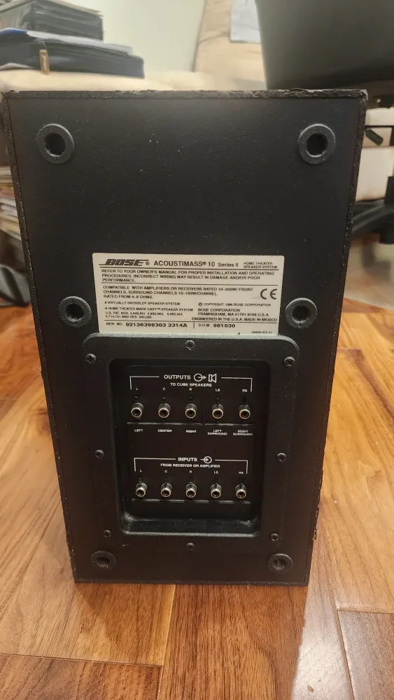 Bose Acoustimass 10 Series II Speaker System image indicator(3)