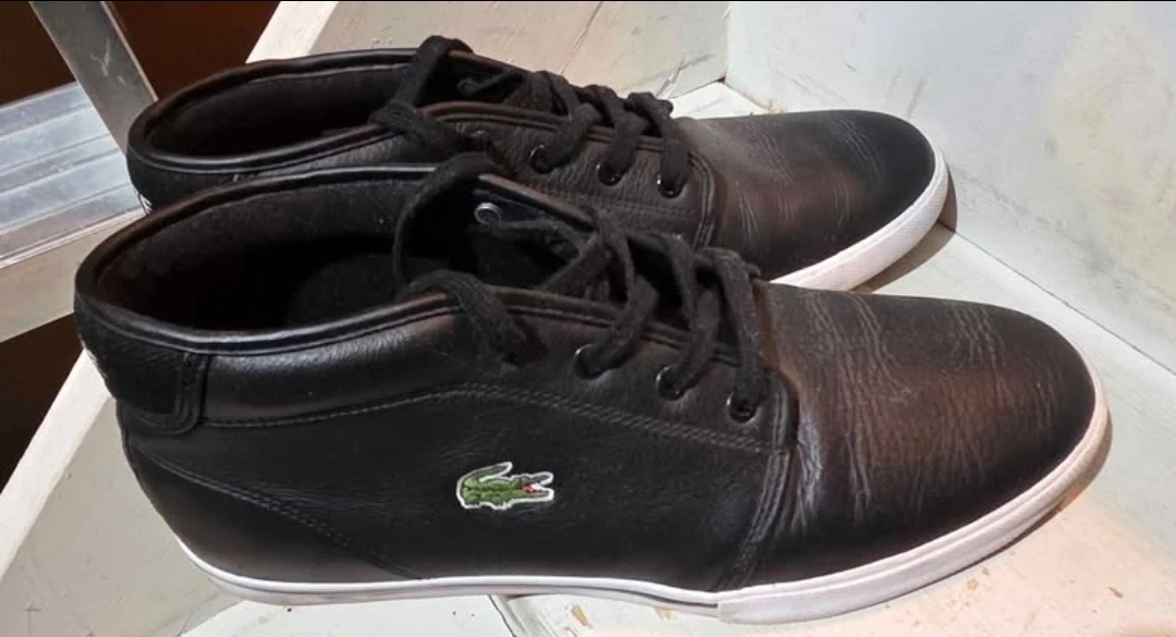 Lacoste Black Leather Sneakers - photo 2