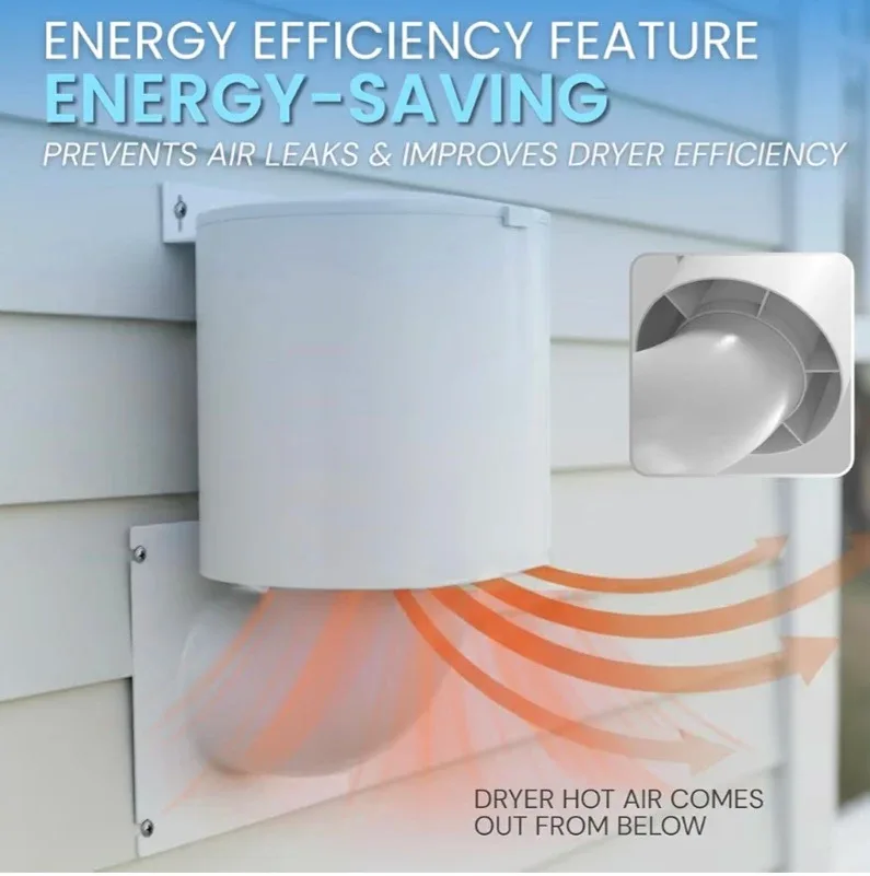 RAEFLOW Dryer Vent Cover - White image indicator(2)