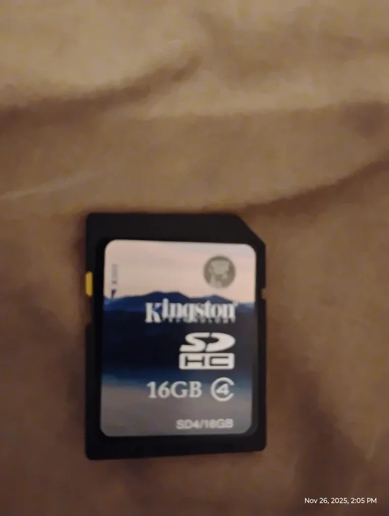 Kingston 16GB SDHC SD Card