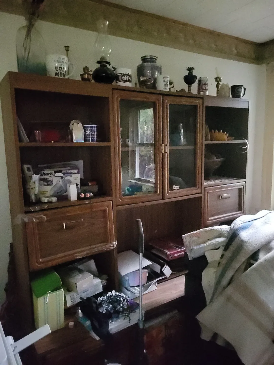 Wooden Hutch Cabinet