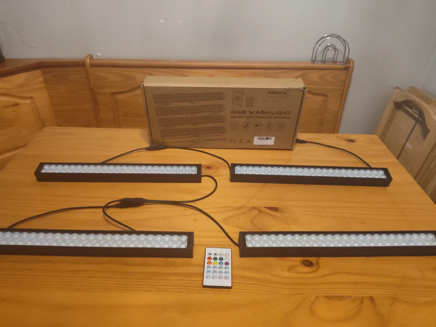4 Pack RGB Wash Lights - photo 3