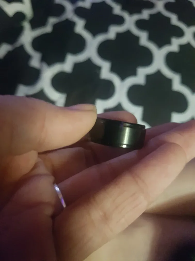 New! Mens Ring. Wedding Band image indicator(2)