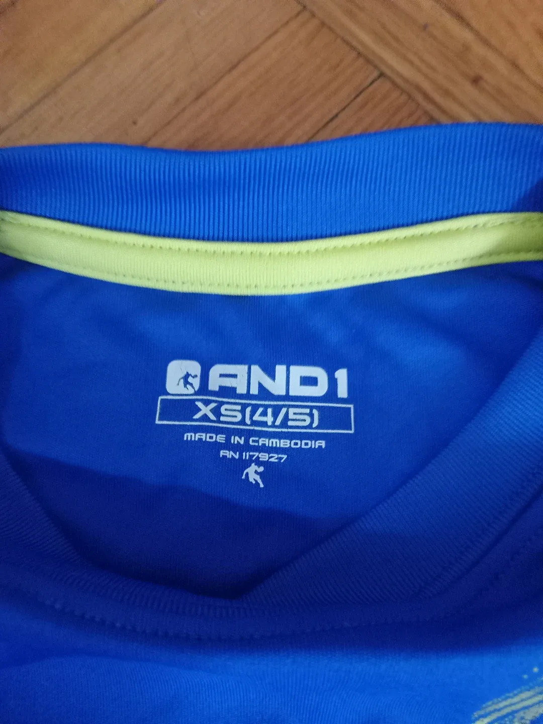 AND1 XS(4/5) Blue Basketball T-Shirt - New with Tag image indicator(3)