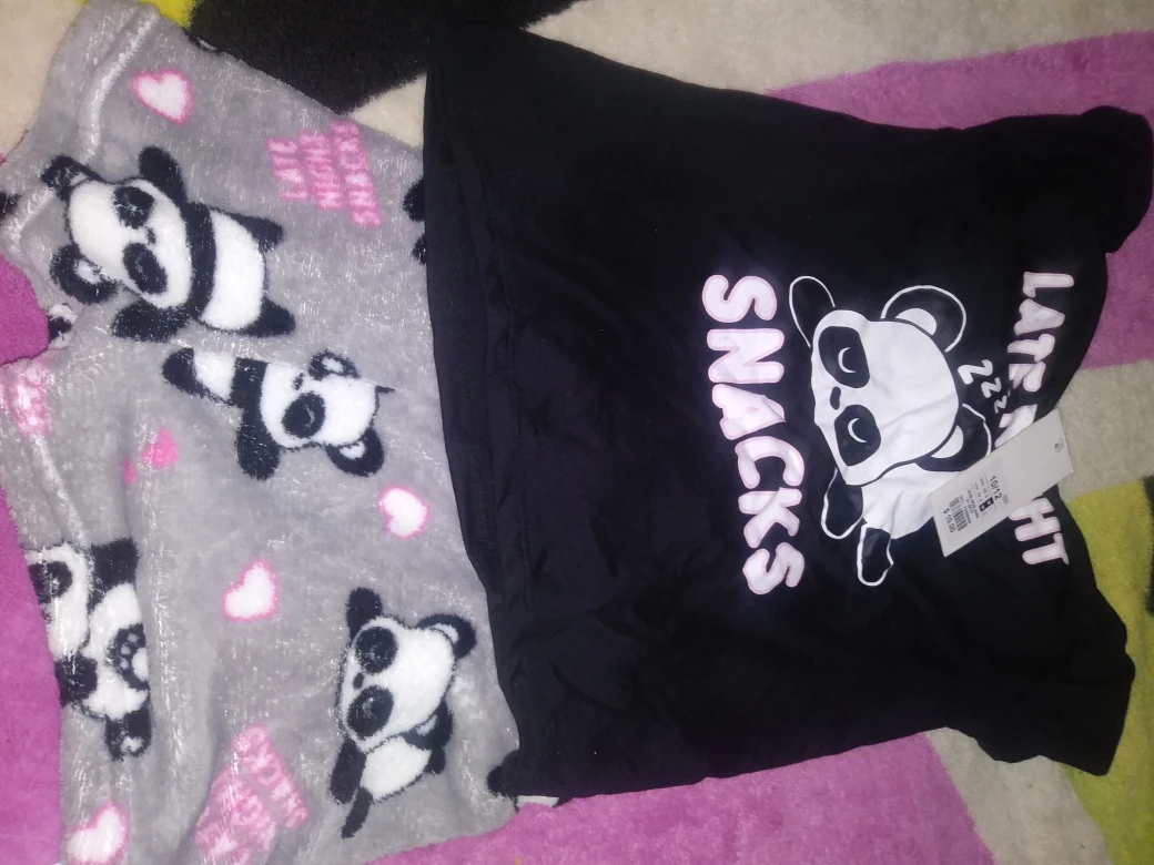 Panda Pajama Set - kids 10 12