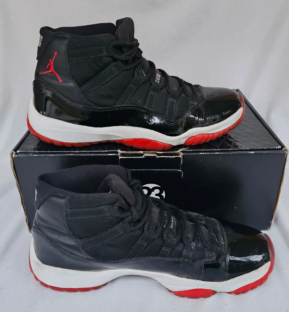 Nike Air Jordan 11 X1 Retro Playoffs Bred Size 12 image indicator(4)
