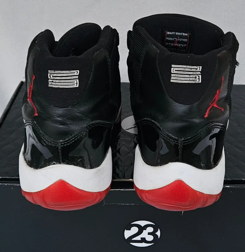 Nike Air Jordan 11 X1 Retro Playoffs Bred Size 12 image indicator(6)