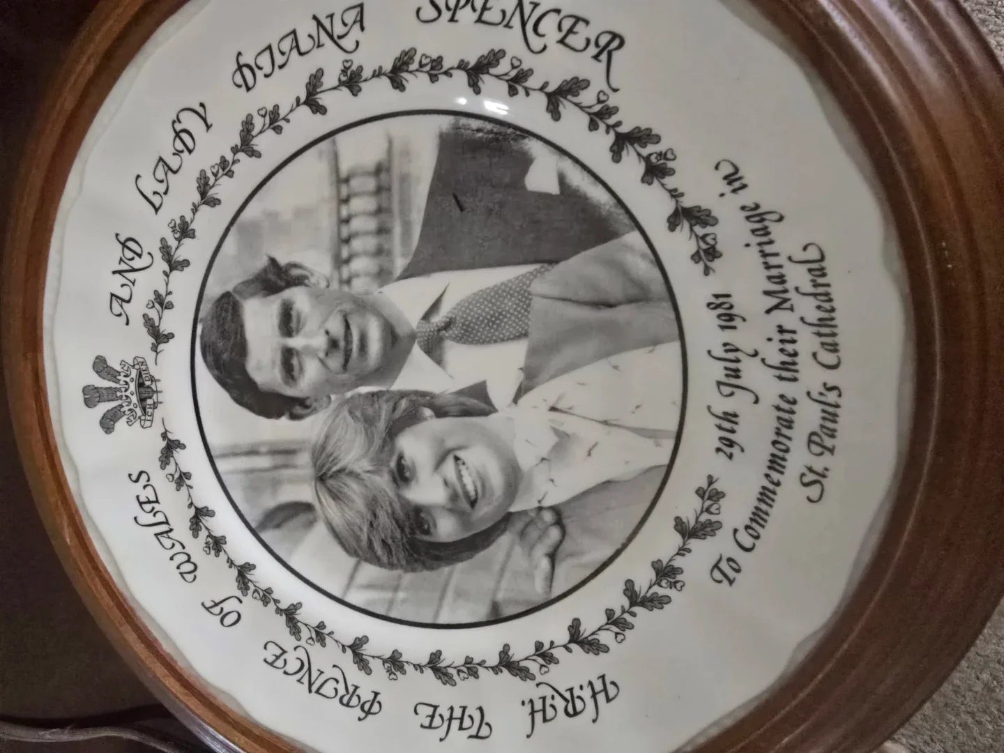 Royal collector plates